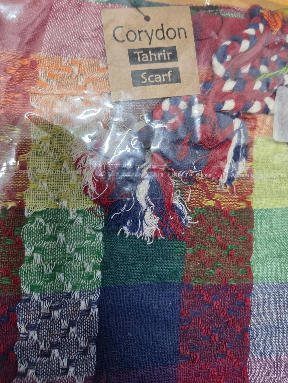 Corydon Rainbow Keffiyeh Tahrir Scarf 13
